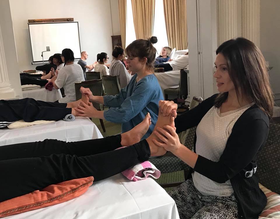 Reflexology Academy Students